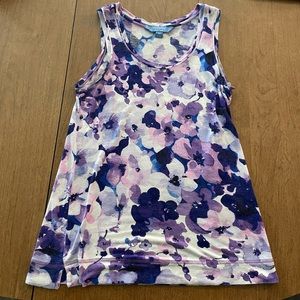 Floral tank top